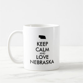 Mug Personnalisable GARDEZ VOTRE CALME et AIMEZ NEBRAS