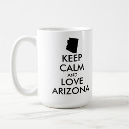 Mug Personnalisable KEEP CALM et LOVE ARIZONA