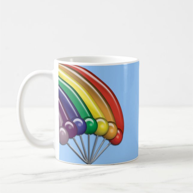 Mug personnalisable Rainbows & Lollipops (Gauche)