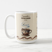 Personnalisation de l'image de marque du Cafe Coas
