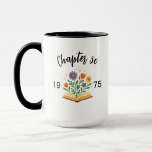 Mug personnalisé 50e anniversaire Cadeau d'anniver