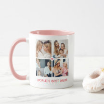 Personnalisé 8 photo 'Meilleure maman du monde'
