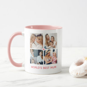 Mug Personnalisé 8 photo 'Meilleure maman du monde'
