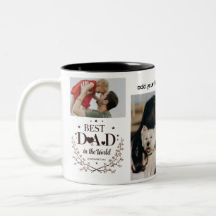Mug personnalisé à deux tons de 11 oz