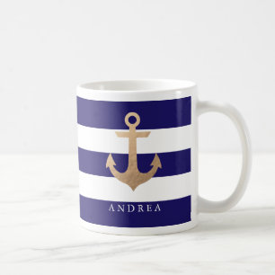 Mug Personnalisé   Ancre nautique
