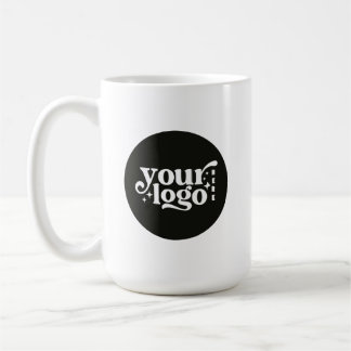 Mug personnalisé avec logo d'entreprise recto-vers