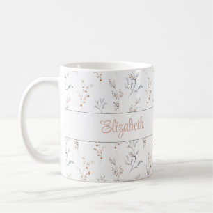 Mug personnalisé avec nom botanique neutre