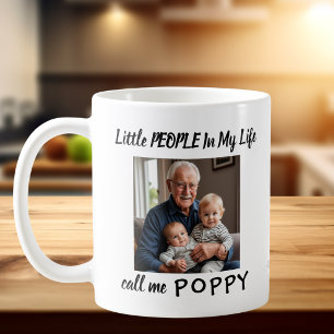 Mug PERSONNALISÉ avec photo Poppy/Papy