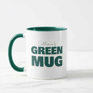 Mug personnalisé avec un nom personnalisé en écrit