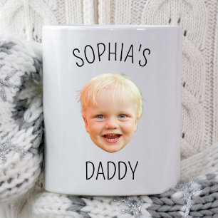 Mug Personnalisé Baby Face Papa Papa Papa Papa Papa fê
