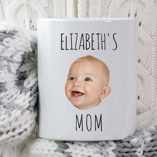 Mug Personnalisé Baby Face Photo Papa Maman Cadeau Ann