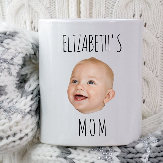 Mug Personnalisé Baby Face Photo Papa Maman Cadeau Ann (Créateur téléchargé)