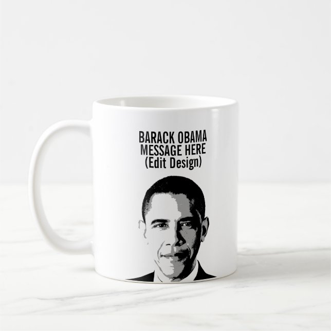 Mug Personnalisé Barack Obama (Gauche)