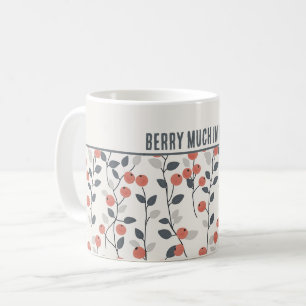 Mug Personnalisé "Berry beaucoup dans l'amour" Scandin