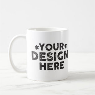 Mug Personnalisé Bold Dites leur nom design pour les h
