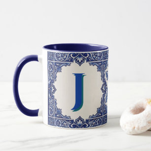 Mug Personnalisé Carreau de Faïence Portugais