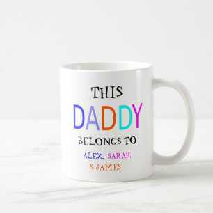 Mug Personnalisé, Ce Papa Appartient À,