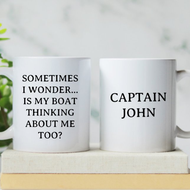 Mug Personnalisé, c'est ma pensée de bateau | Boating  (Créateur téléchargé)