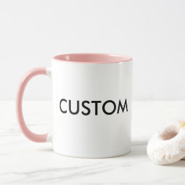 Mug personnalisé Combo Vierge - Lèvre et poignée R