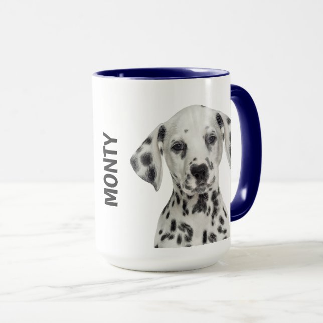 Mug personnalisé dalmate (Devant droit)