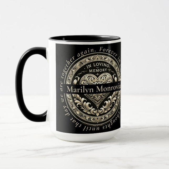 Mug Personnalisé Dans La Mémoire D'Amour (Gauche)