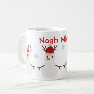 Mug personnalisé de Noël de l'enfant mou