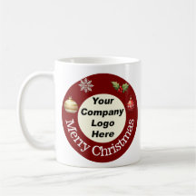 Mug personnalisé de Noël pour les entreprises