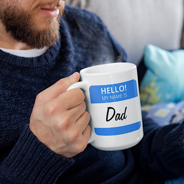 Mug Personnalisé Drôle Mignon Bonjour ! Je m'appelle M (Créateur téléchargé)