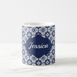 Mug personnalisé élégant - Elégante Marine Marocai