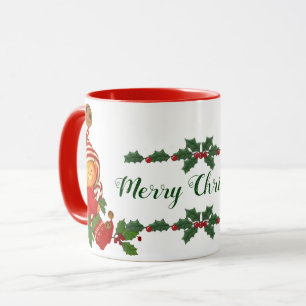 Mug Personnalisé Elfe de Noël Adorable