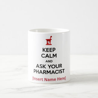 Mug Personnalisé gardez le calme et demandez à votre