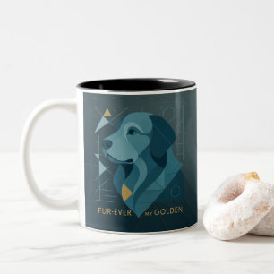 Mug Personnalisé Golden Retriever Ajoutez le Nom d