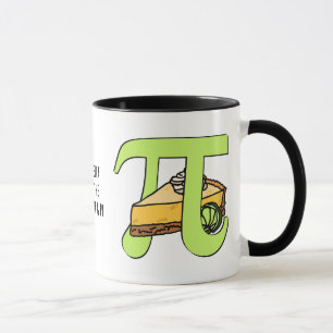 Mug Personnalisé I LOVE PIE AND PI Day