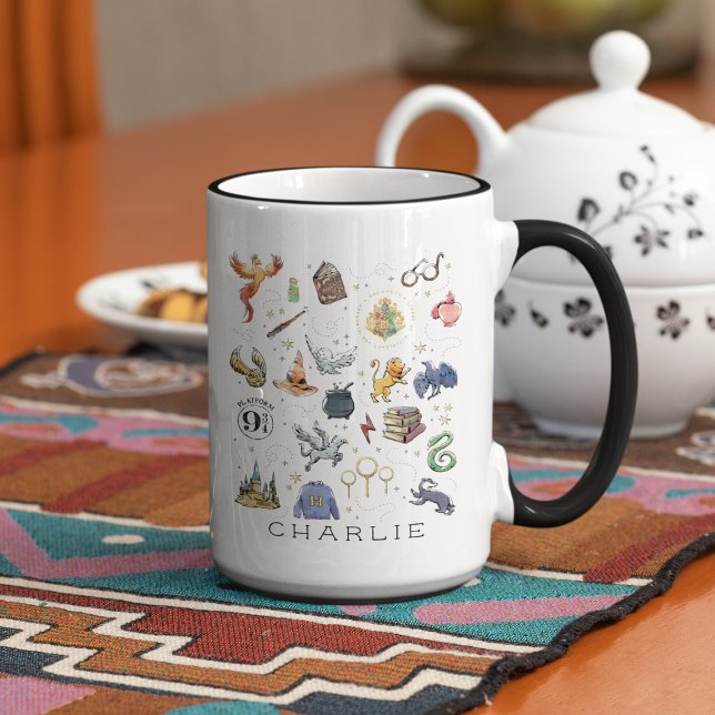 Mug Personnalisé | Icônes HARRY POTTER™ (Créateur téléchargé)