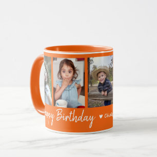 Mug Personnalisé Joyeux Anniversaire 5 Photo Collage O