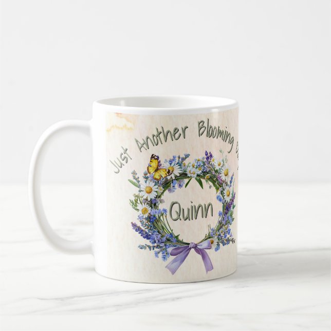 Mug Personnalisé Juste un autre jour de floraison Herb (Gauche)