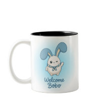 Mug Personnalisé Lapin Bobo Mignon - Esthétique Ka