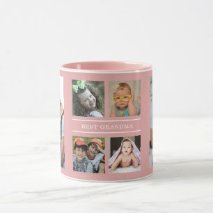 Mug Personnalisé Meilleur Grand-mère Petits-enfants 6 