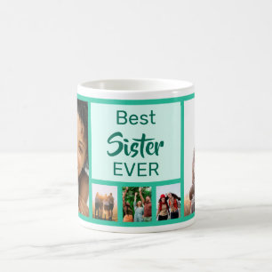 Mug Personnalisé meilleur soeur moderne anniversaire p