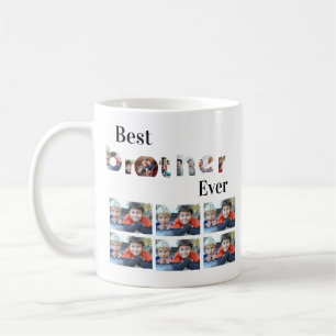 Mug Personnalisé Moderne Meilleur Frère Ever 13 Photo 