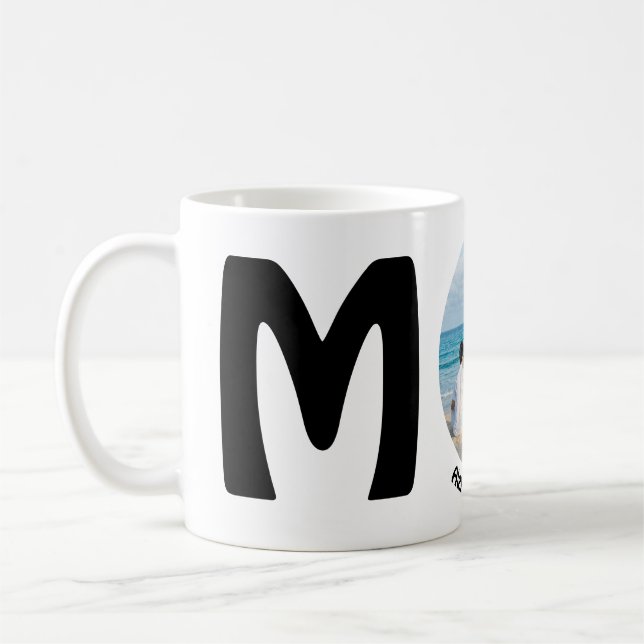 Mug Personnalisé moderne simple cadeau de la Fête des  (Gauche)