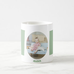 Mug Personnalisé moderne simple cadeau de la Fête des