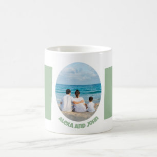 Mug Personnalisé moderne simple cadeau de la Fête des 