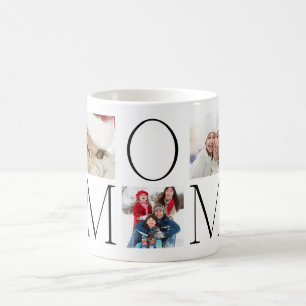 Mug Personnalisé   MOM   Photo texte moderne