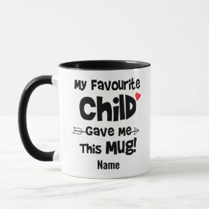 Mug Personnalisé, Mon Enfant Préféré M'A Donné Ce