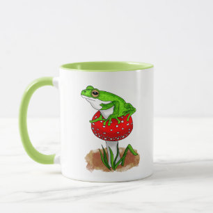 Mug Personnalisé Obtenez Froggy avec Frog drôle