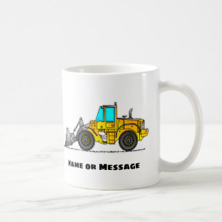 Mug Personnalisé pour Chargeuse sur Roues, Cadeau 