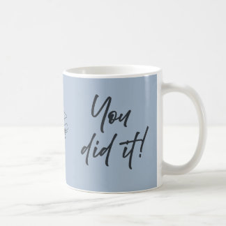Mug personnalisé pour diplômé – Style élégant scri