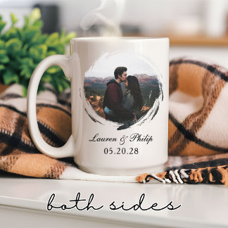 Mug Personnalisé pour Fiançailles, Cadeau de Coupl