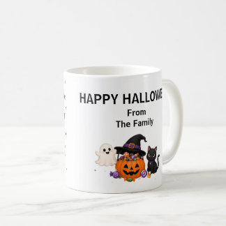 Mug personnalisé pour Halloween 'Trick or Treat'